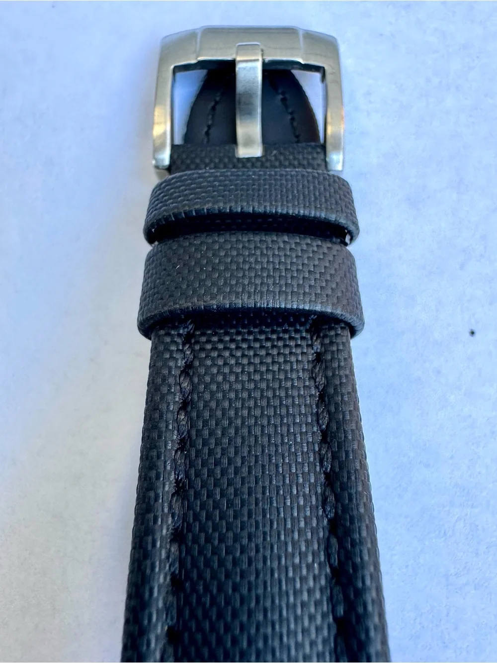 Tissot Black Dial Chronograph Watch with Yellow Accents